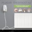 WiFi LED Thermostat BHT12-EW, EU Plug (Black) - 7