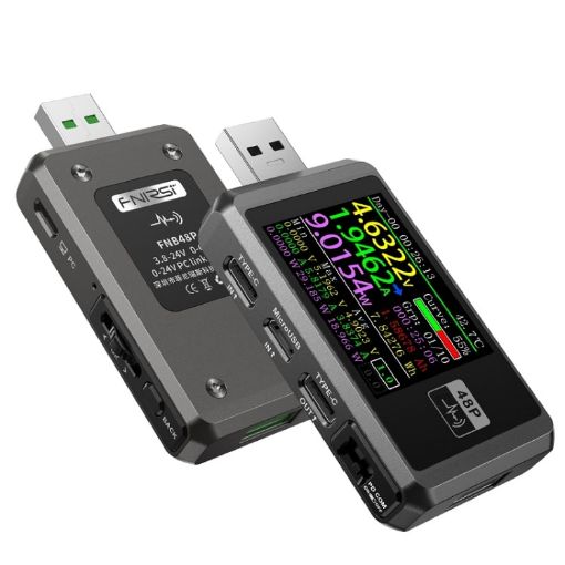 FNIRSI FNB48P USB Phone DC Power Charger Detector, No Bluetooth  - 1
