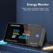 KWS-DC200-10A Digital DC Voltage Current Display 8-120V (Black) - 3