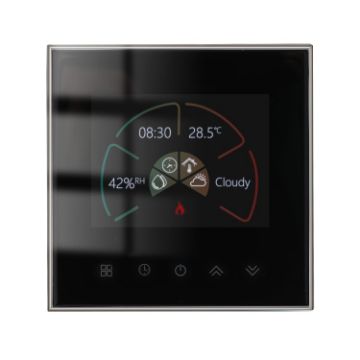 Smart Home 220V WiFi Thermostat BHT-2002GBLM Black - 1