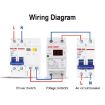 SINOTIMER SVP-60L 220V LED Display Delay Under-voltage Protector - 7