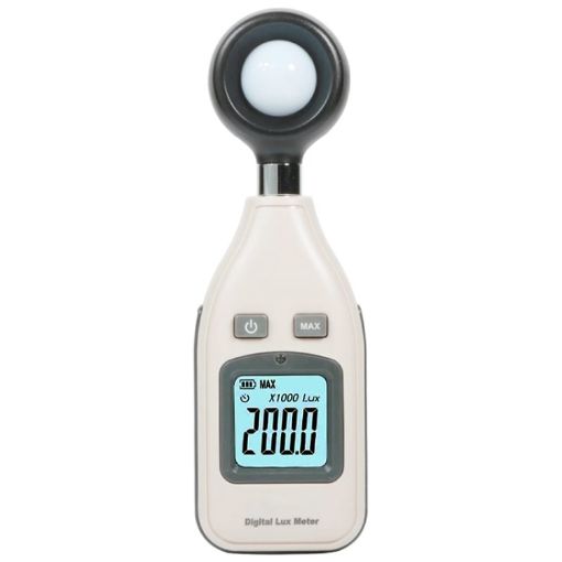 BENETECH GM1010 Digital Lux Meter 0-200,000 Lux (White) - 1