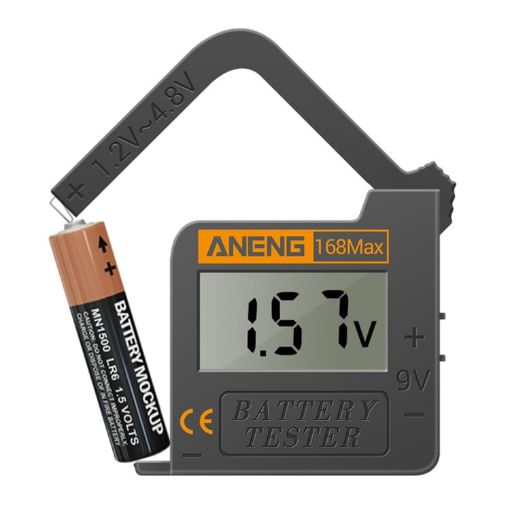 ANENG 168MAX Portable High-Precision Battery Capacity Tester (2 PCS) - 1
