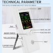 Handheld 9 In 1 Air Quality Detector High Precision (White) - 6