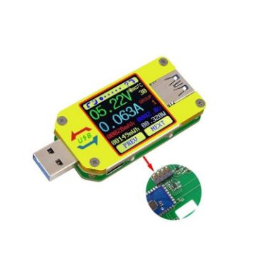 UM34C USB 3.0 Tester with Bluetooth & Display for Voltage-Current Measurement - 1