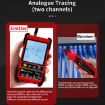 ET616 Red Rechargeable Adjustable POE Network Cable Tester - 5