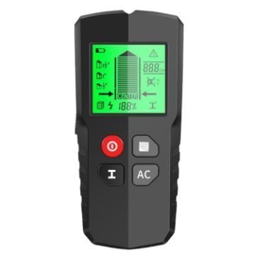 HW-QB5 5-In-1 Wall Stud Detector for Wood, Metal, Current, AC Wires - 1