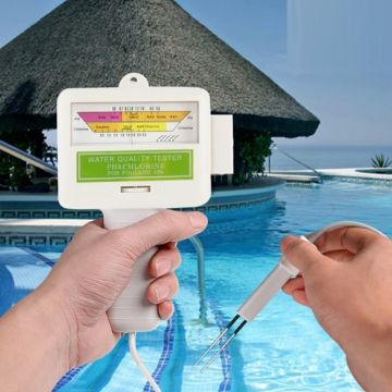PH/CL2 Tester for Home Swimming Pools, Cable: 1.2m - 1