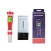 Portable 4-in-1 PH/TDS/EC/TEMP Water Quality Tester Pen - 8