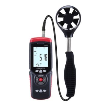 GT8913 Handheld Digital LCD Hot Wire Anemometer (No Battery) - 1