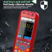 BSIDE O9 Digital 50MHz Dual Channel Oscilloscope Multimeter Red - 5