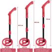 MD3006 Red Metal Detector Toy for Kids Outdoor Treasure Hunting - 2
