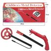 MD3006 Red Metal Detector Toy for Kids Outdoor Treasure Hunting - 3
