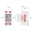 SINOTIMER DDS6619 80A 230V Din Rail Energy Meter Without Backlight - 5
