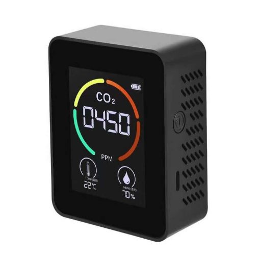 XY-T01 CO2 Meter: Temperature Humidity Display, Air Quality Detector - 1