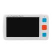 Portable 5.0" HD Vision Aid Magnifying Glass Reader, US Plug, White - 2