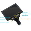 G1200 7" LCD 1200X Portable Desktop Microscope, UK Plug - 4
