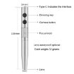 5 Million Digital Electron Microscope Magnifying Dermatoscope B008+Z001 - 2