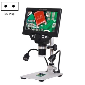 G1200D 7" LCD 1200X Portable Digital Microscope (EU Plug) - 1