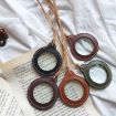Adjustable Hanging Magnifier with Leather Case (Light Brown) - 6
