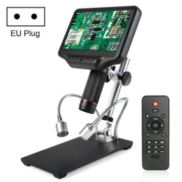 3D Digital Microscope 7" - Industrial, Watch & Jewelry Appraisal (EU Plug) - 1