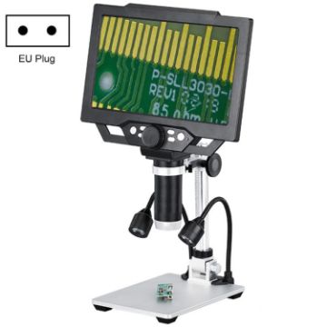 G1600 1-1600X 9" Electron Microscope with Battery, EU Plug - 1
