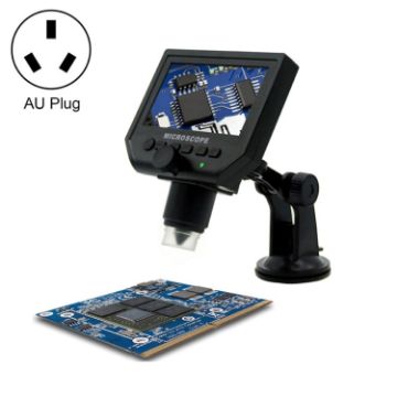 G600 3.6MP HD Digital Microscope 4.3" LCD, Portable, AU Plug - 1