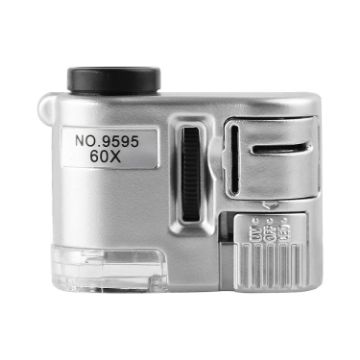 60X LED & UV Light Mini Microscope 9595 - 1