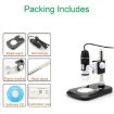 DMS-MDS800 40X-1600X USB Digital Microscope with 2.0MP Sensor & Stand - 5