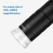 F210 Digital Microscope, 1080P WIFI, 1000X, 8 LED, HD Magnification - 9