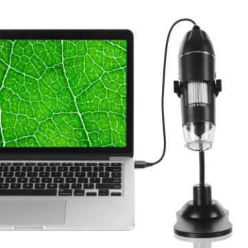 A8 50X-1000X USB Handheld Portable LED Digital Microscope with Stand - 1