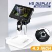 DM4 4.3" LCD Microscope Endoscope with Recording, HD, 720P, 1000X Zoom - 6