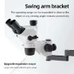 Luowei LW-017 360 Folding Rotating Microscope Bracket Arm - 5