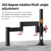 Luowei LW-017 360 Folding Rotating Microscope Bracket Arm - 8