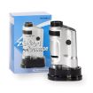 Pocket Microscope 20X-40X Zoom Lens with LED Light (Silver) - 6
