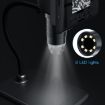 1000X P190 Desktop HD Digital Microscope with 2.4" Screen - 8
