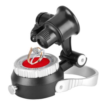 TH-519 LED Light Magnifier 15X 20X 25X for Jewelry Watch Review - 1