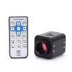 16MP HD Electronic Eyepiece Camera Microscope, EU Plug (Black) - 1