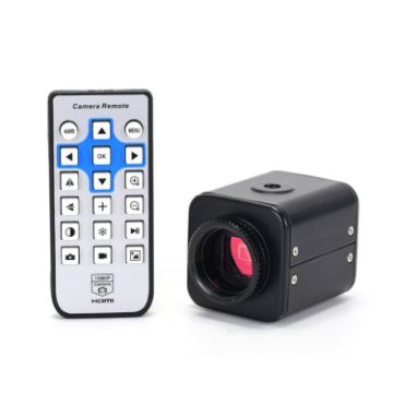 16MP HD Electronic Eyepiece Camera Microscope, EU Plug (Black) - 1