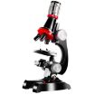 Children's Educational HD 1200x Microscope Toy (Black) - 1
