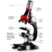 Children's Educational HD 1200x Microscope Toy (Black) - 5