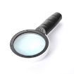 30x LED Handheld HD Lens Magnifying Glass 110mm for Elderly - 3