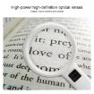 30x LED Handheld HD Lens Magnifying Glass 110mm for Elderly - 9