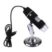 USB Digital Microscope 1000X with 0.3MP Sensor & Stand - 8 LED, Black - 2