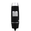 USB Digital Microscope 1000X with 0.3MP Sensor & Stand - 8 LED, Black - 3