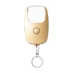 Rechargeable 5x Magnifying Glass with Light & Keychain (Golden) - 1