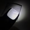Rechargeable 5x Magnifying Glass with Light & Keychain (Golden) - 4