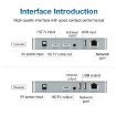 120m HDMI USB KVM 4K Network Extender with EU Plug - 3