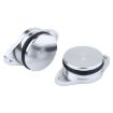 Car Swirl Flap Air Intake Repair Kit 4x33mm Aluminum Gasket Silver - 5
