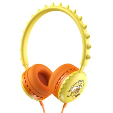 Y19 Lucky Duck Cartoon Wired Headphones with Microphone - 1